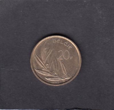 Beschrijving: 20 franc  vl  